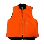 Hot Sale Vlone Carhartt Vest Jacket Orange