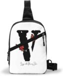 More Vlone Butterfly Sports Fitness Backpack Backpack White