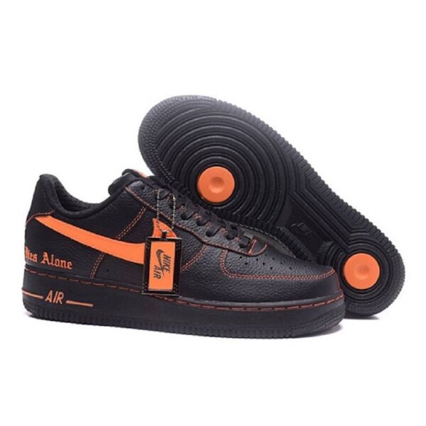 More Vlone Vlone X NikeLab Air Force Casual Sneakers Shoe Black