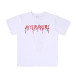 Rappers Collab Vlone After Hours Acid Drip T-Shirt The-Weeknd White