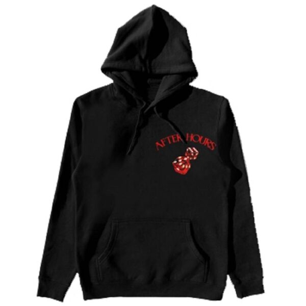 Rappers Collab Vlone After Hours Dice Pullover Hoodie The-Weeknd Black
