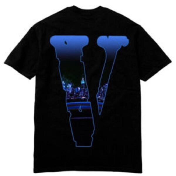 Rappers Collab Vlone Armed N Dangerous T-Shirt Pop-Smoke Black
