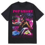 Rappers Collab Vlone King Of Ny T-Shirt Pop-Smoke Black
