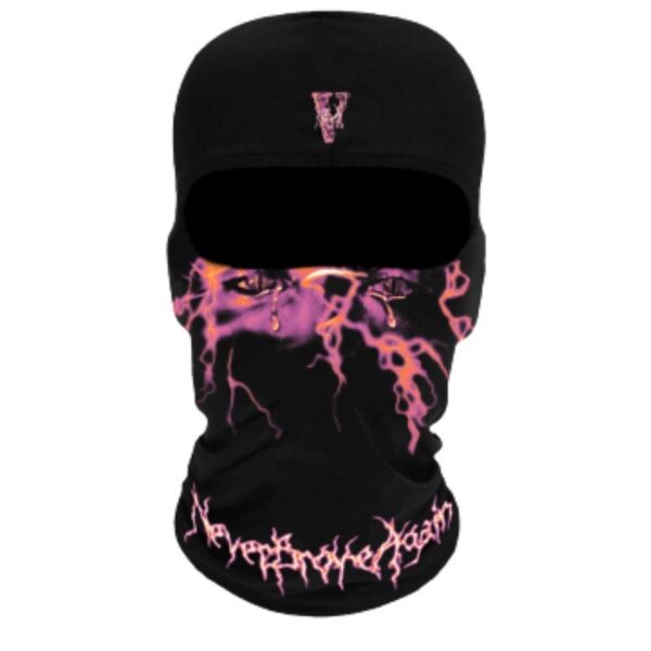 Rappers Collab Vlone NeverBrokeAgain Eyes Mask NBA-Youngboy Black